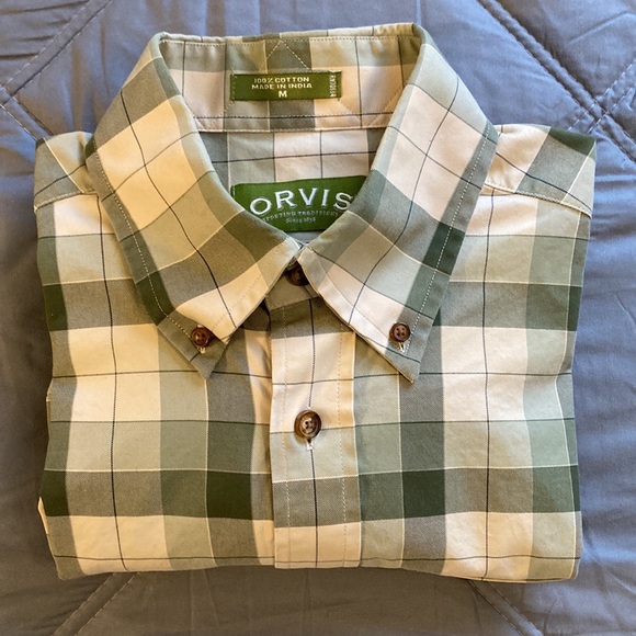 ORVIS Sporting Traditions 100% Cotton Shirt - Picture 1 of 9